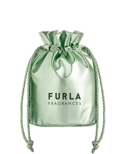 FURLA Woreczek zielony - Pozostałe akcesoria kosmetyczne - miniaturka - grafika 1