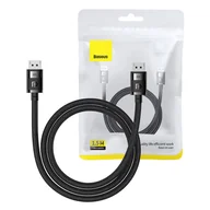 Kable komputerowe i do monitorów - Kabel DP 8K do DP 8K Baseus High Definition 1,5 m (czarny) - miniaturka - grafika 1