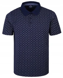 POLO Koszulka Męska GRANATOWA Bawełniana ARSENIK Elegancka L Pako Jeans - Koszulki męskie - miniaturka - grafika 1