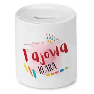 Skarbonka 330 ml Dla Mateusza Syna Dziecka Prezent z Nadrukiem ze Zdjęciem + Opakowanie na prezent (wzór 04) - Skarbonki - miniaturka - grafika 1