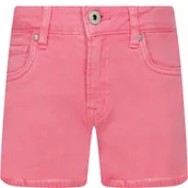 Spodnie i spodenki dla dziewczynek - Pepe Jeans London Szorty PATTY | Regular Fit - miniaturka - grafika 1