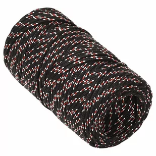 Linka żeglarska, czarna, 2 mm, 500 m, polipropylen - Żeglarstwo - miniaturka - grafika 4