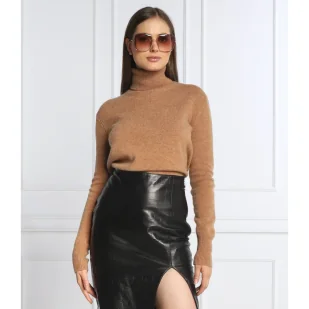 Calvin Klein Wełniany golf | Regular Fit - Swetry damskie - miniaturka - grafika 1
