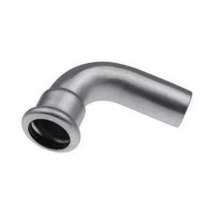 Kolano 90 stopni nyplowe KAN-therm Inox - 88,9 x 88,9 - Akcesoria hydrauliczne - miniaturka - grafika 1