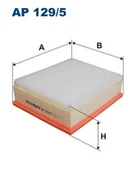 Filtry powietrza - Filtron AP 129/5 FILTR POWIETRZA - miniaturka - grafika 1