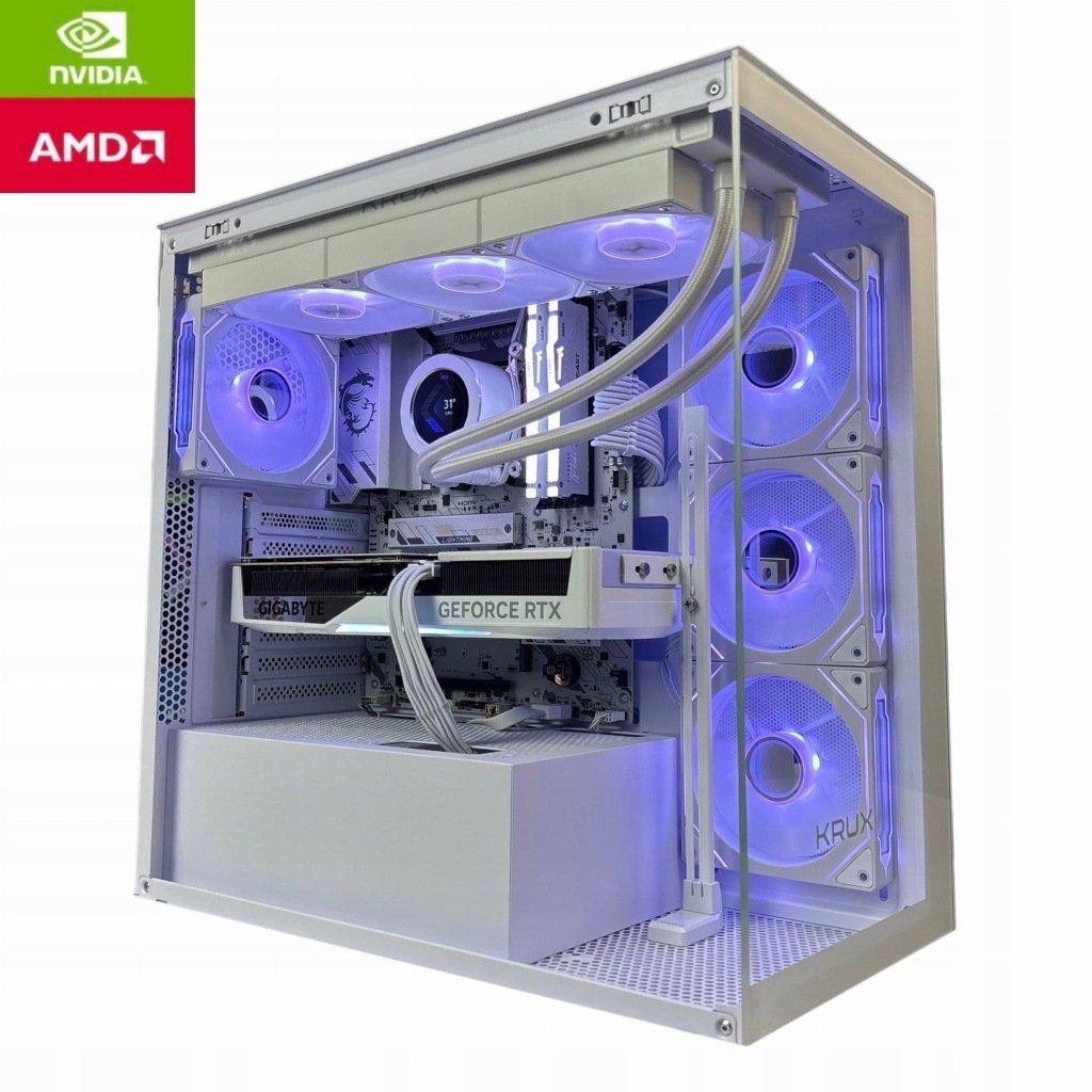 Komputer PlugNPlay Komputer RTX 5070 / R7 9800X3D / 32GB DDR5 / 1TB BIAŁY do gier GAMINGOWY 11801_20260423162512