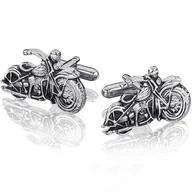 Spinki do mankietów i krawatów - Spinki do mankietów Motocykl Harley KC-37 - miniaturka - grafika 1
