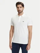 Koszulki męskie - Lacoste Polo PH0897 Écru Regular Fit - miniaturka - grafika 1