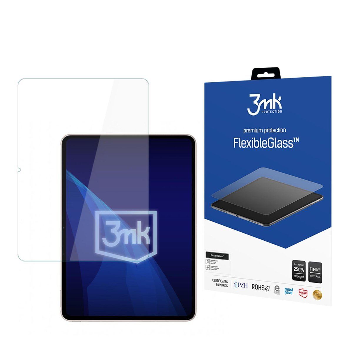 Nietłukące szkło hybrydowe na ekran do Oppo Pad 3 Pro - 3mk FlexibleGlass