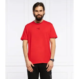 HUGO T-shirt Diragolino212 Regular Fit - Koszulki męskie - miniaturka - grafika 1