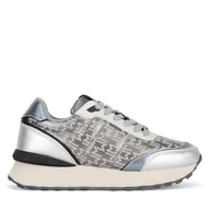 Sneakersy damskie - Sneakersy MEXX MI001009343W Srebrny - miniaturka - grafika 1