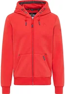 Bluzy męskie - Schmuddelwedda bluza męska, czerwony, S - miniaturka - grafika 1