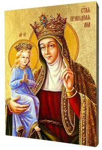 Ikona święta Anna - Ikony i obrazy sakralne - miniaturka - grafika 1