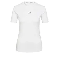 Koszulki i topy damskie - adidas Tf Train T-Shirt damski, biały i czarny, S - miniaturka - grafika 1