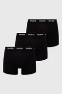 Majtki męskie - HUGO bokserki 2-pack męskie kolor czarny - Hugo - miniaturka - grafika 1