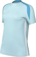 Koszulki i topy damskie - Nike Koszula W Nk Df Strike Ss Top K, Glacier Blue/Baltic Blue/White/White, FN5025-474, M - miniaturka - grafika 1