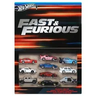 Samochody i pojazdy dla dzieci - Zestaw pojazdów HOT WHEELS FAST & FURIOUS szybcy i wściekli ( 10 szt ) | Bezpłatny transport - miniaturka - grafika 1
