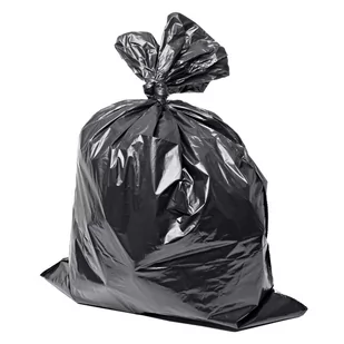 Czarne worki na śmieci, wytrzymałe LDPE 35l 50 worków - Worki na śmieci - miniaturka - grafika 1