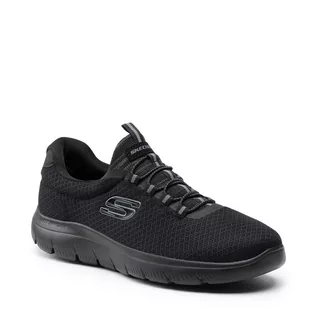 Buty sportowe męskie - Skechers Buty Summits 52811/BBK Black - grafika 1