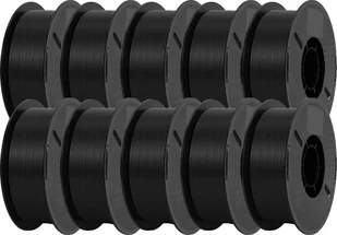 Filament PLA do drukarek 3D, średnica 1,75 mm, tolerancja ±0,03 mm, PLA BLACK 10 kg - Filamenty i akcesoria do drukarek 3D - miniaturka - grafika 1