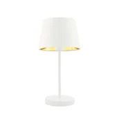 Lampy stojące - Lysne Lampka na stolik nocny SIENA GOLD 14526/8 - miniaturka - grafika 1