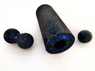 Akcesoria do masażu - Zestaw do masażu Yakimasport EPP roller wałek ball duoball - miniaturka - grafika 1