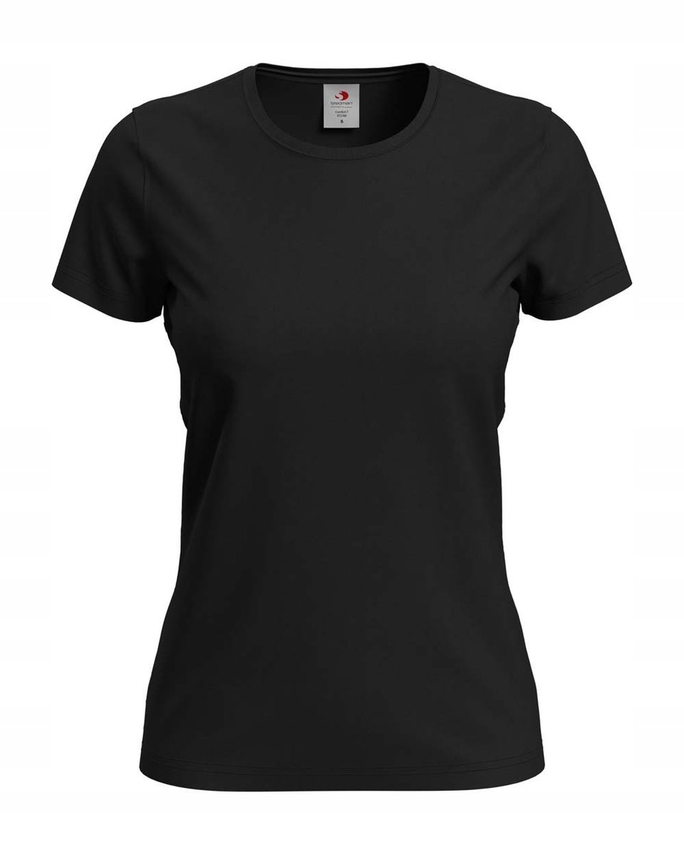 Koszulka damska T-shirt damski Stedman Comfort-T Black Opal S