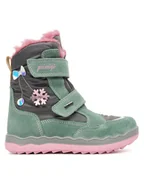 Buty dla dziewczynek - Primigi Śniegowce GORE-TEX 8883700 S Zielony - miniaturka - grafika 1