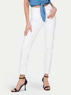 Spodnie damskie - ONLY Jeansy Emily 15292435 Biały Straight Fit - miniaturka - grafika 1