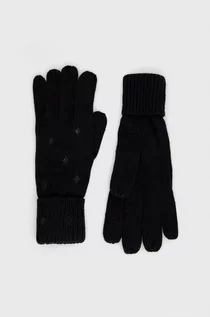 Rękawiczki - Desigual Rękawiczki 21WAAA02 damskie kolor czarny - grafika 1