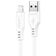 Kable USB - Acefast kabel MFI USB - Lightning 1,2m, 2,4A biały (C3-02 white) C3-02-A-L white - miniaturka - grafika 1