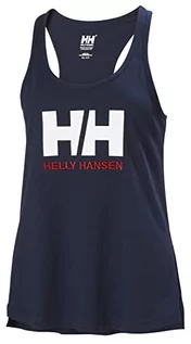 Koszulki i topy damskie - Helly Hansen Helly-Hansen Damska koszulka z logo pod pachami niebieski niebieski S 33838 - grafika 1