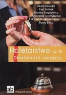 Podręczniki dla szkół zawodowych - Format AB Branża turystyka i hotelarstwo. Działalność recepcji - podręcznik. Nauczanie zawodowe. Część 3 - szkoła ponadgimnazjalna - Beata Bilska, Hanna Górska- - miniaturka - grafika 1