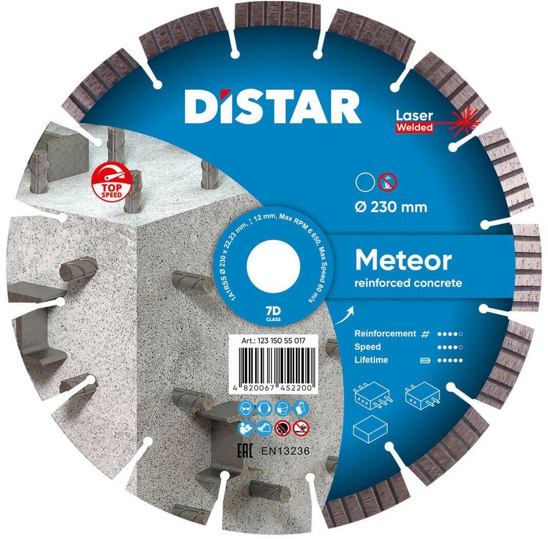 DISTAR TARCZA DIAMENTOWA METEOR 230 x 2,6/1,6 x 22,23mm