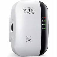 Wzmacniacze sygnału wifi - Wzmacniacz sygnału wi-fi mocny repeater 300mb/s w01 - miniaturka - grafika 1
