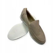 Mokasyny męskie - Mokasyny męskie zamszowe Old Money 43 - miniaturka - grafika 1