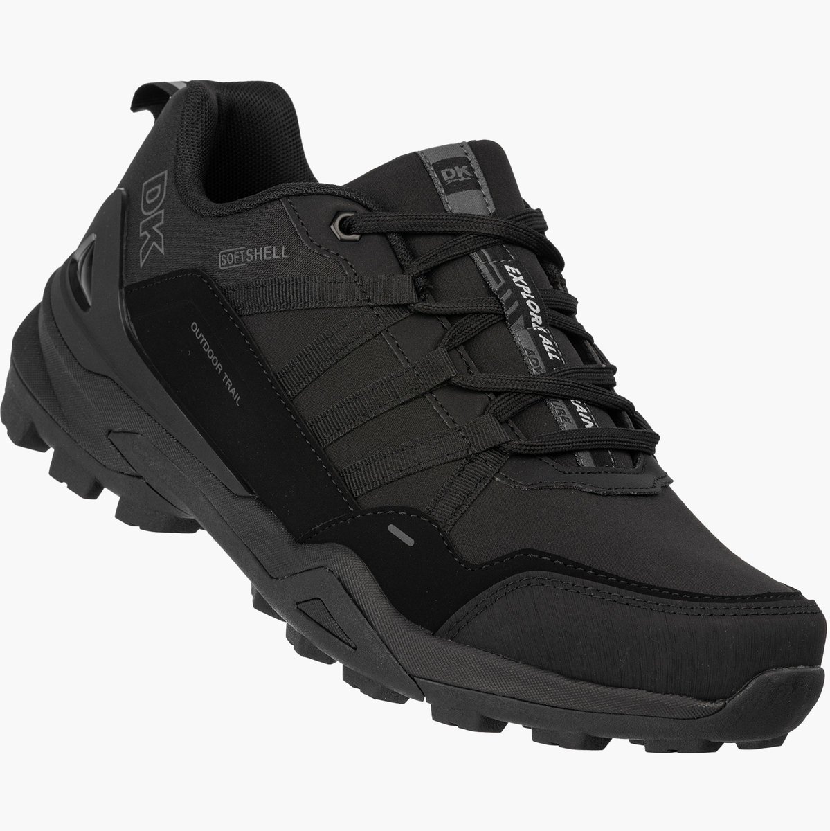 Buty Trekkingowe Męskie DK Softshell Outdoor Sportowe Czarne VB17920 43