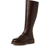 Kozaki damskie - Marco Tozzi Damskie 2-26689-45 modne kozaki, Mocca, 41 EU, Mocca, 41 EU - miniaturka - grafika 1