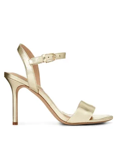 LAUREN RALPH LAUREN Sandały Gwen 802940587001 Złoty - Sandały damskie - miniaturka - grafika 1