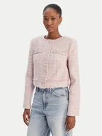 Marynarki i żakiety damskie - Guess Marynarka W6RL54 WJ632 Różowy Regular Fit - miniaturka - grafika 1