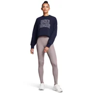 Spodnie sportowe damskie - Damskie legginsy treningowe Under Armour Meridian Ultra High Rise - beżowe - UNDER ARMOUR - miniaturka - grafika 1
