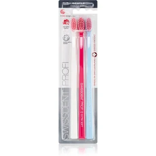 Swissdent Gentle Trio szczoteczka do zębów White Pink Light Blue Extra Soft 3 szt - Szczoteczki do zębów - miniaturka - grafika 1