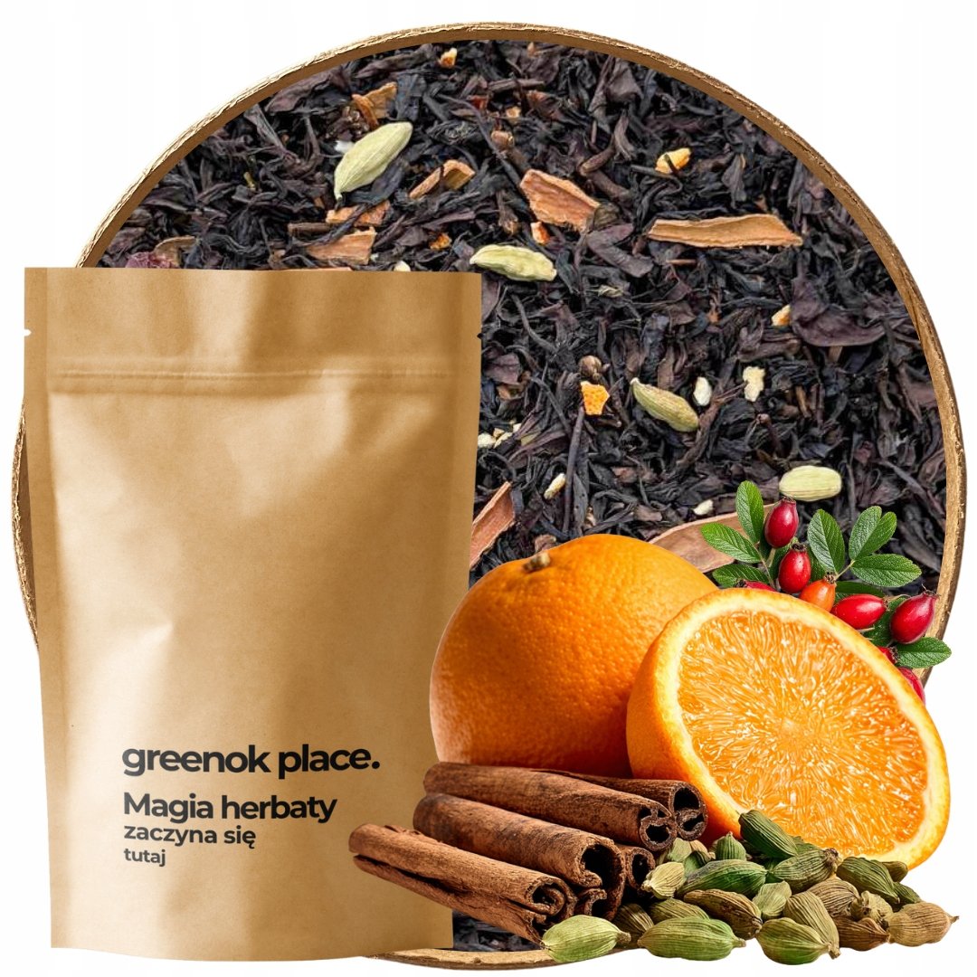 Herbata oolong Da Hong Pao Spice 500g chińska wysokogatunkowa Korzenna