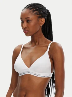 Guess Biustonosz z fiszbiną O4YC16 KCF20 Biały - Biustonosze - miniaturka - grafika 1