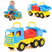 Zabawki zdalnie sterowane - Jeździk Pchacz 3w1 Duża Wywrotka Mega DUŻA WYWROTKA Auto POJAZD XL - miniaturka - grafika 1