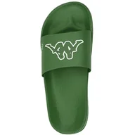 Klapki i japonki damskie - Klapki Kappa Krus 242794 3110 zielone - miniaturka - grafika 1