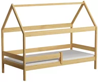 Łóżka dla dzieci i młodzieży - Drewniane łóżko skandynawskie sosna Petit 3X 200x90 cm - miniaturka - grafika 1