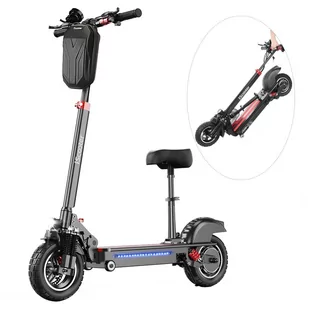 Hulajnoga Elektryczna iScooter iX5 Opony Terenowe 10 Cali, Bateria 15Ah, Silnik 1000W - Hulajnogi elektryczne - miniaturka - grafika 3
