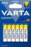 Baterie i akcesoria - Varta Bateria Energy AAA / R03 6 szt. - miniaturka - grafika 1