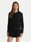 Bluzy damskie - Guess Bluza O6GQ01 KCQP2 Czarny Regular Fit - miniaturka - grafika 1